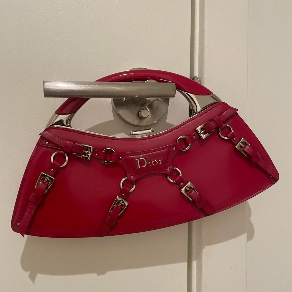 Dior Bondage Clutch